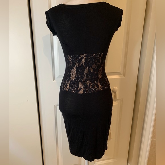 Betsy Johnson Lace Overlay Bodycon Dress - Picture 2 of 6